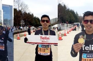 Riyan Baharuddin Successfully Finished in Tokyo Marathon 2017
