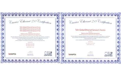 Telin Singapore Earned MEF CE2.0 Global Ethernet Service Certification