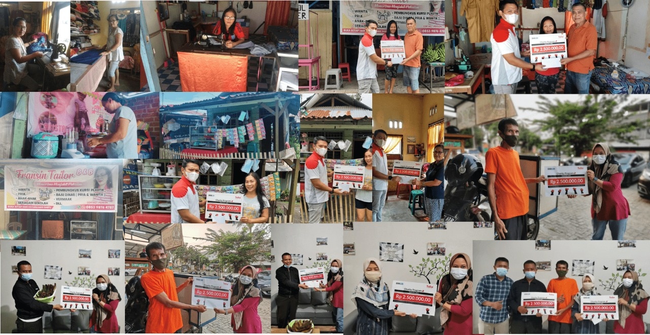 Teliners Joined Together to Support Local Business