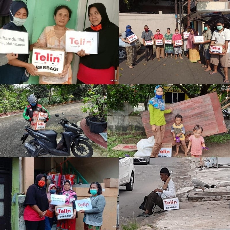 Telin Provides Reliefs During COVID-19 Hit Amid the Work From Home Mode