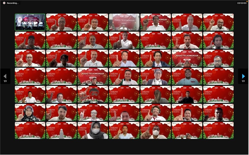 Telin Group Wrapped Up Its Christmas and New Year 24/7 Network Monitoring, Achieved 108% Target Revenue
