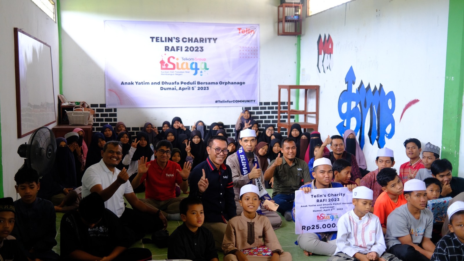 Telin Berbagi Kebahagiaan Selama Ramadhan 2023