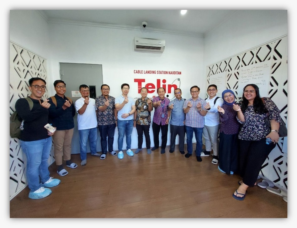 Investor Visit by BCA Securities and BP JAMSOSTEK to Telin Cable Landing Station (CLS) in Kauditan, Manado, North Sulawesi