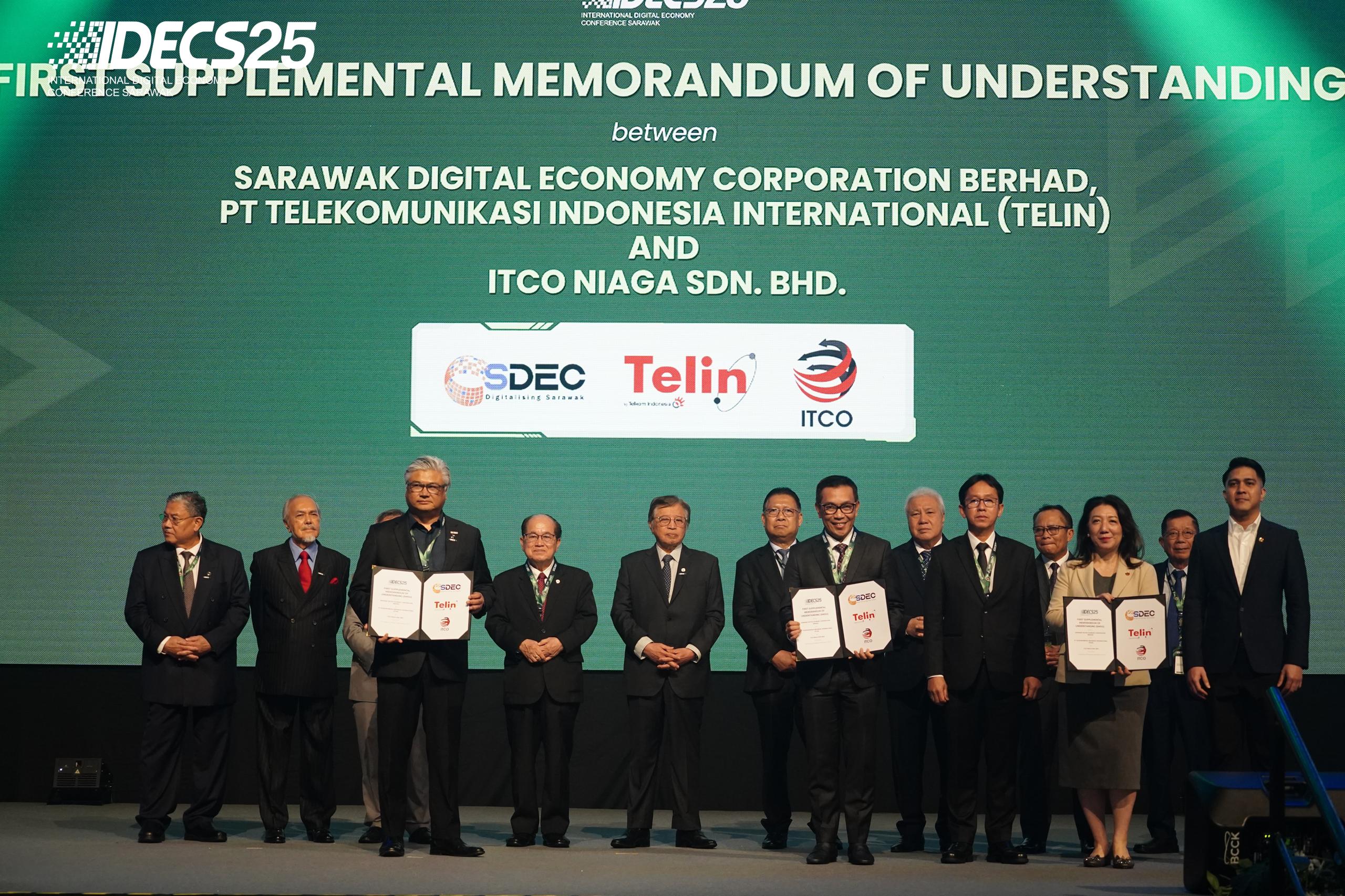 SDEC, Telin, and ITCO Niaga Drive Innovation in Sarawak’s International Telecom Ecosystem