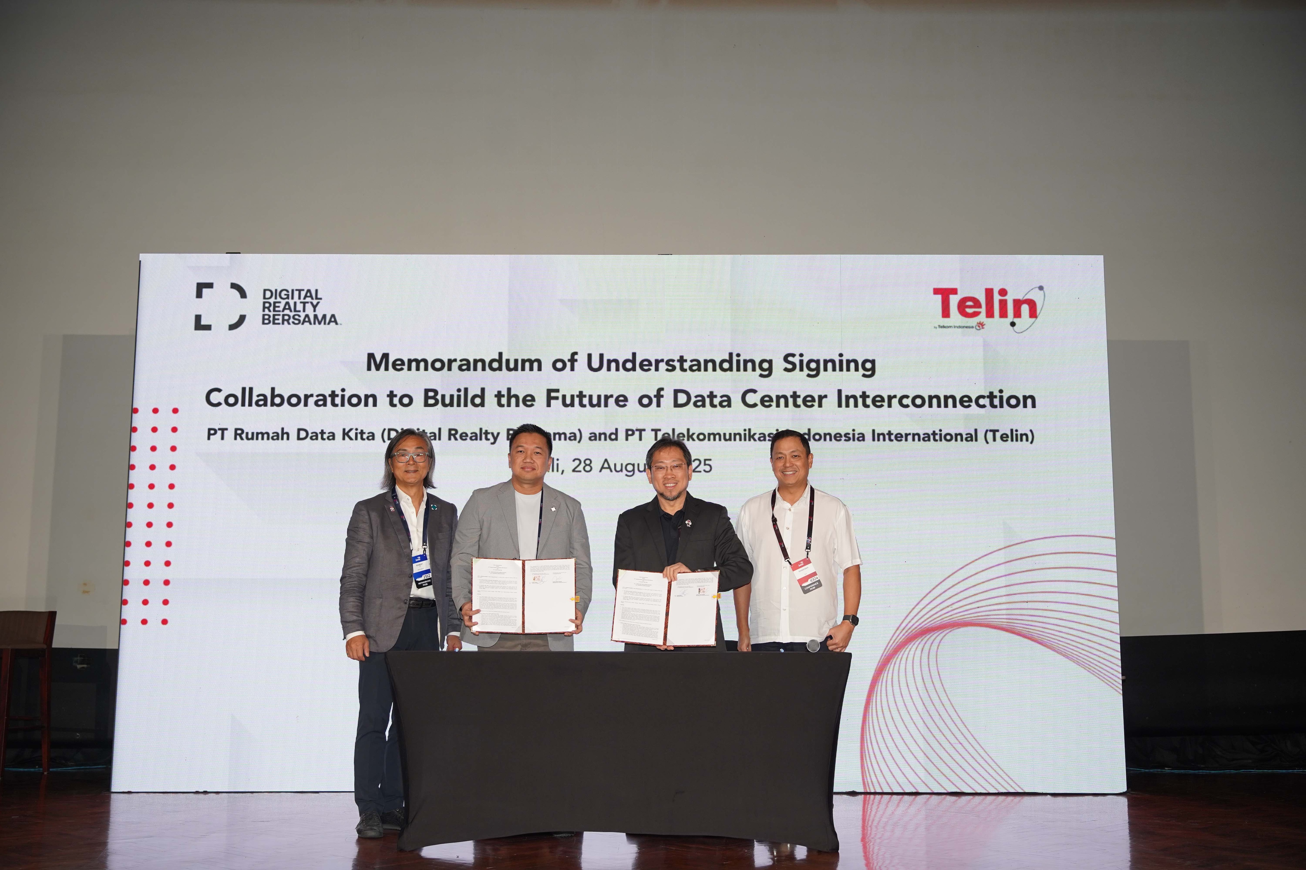 Unlocking New Possibilities: Telin and Digital Realty Bersama Collaborate to Build the Future of Data Center Interconnection
