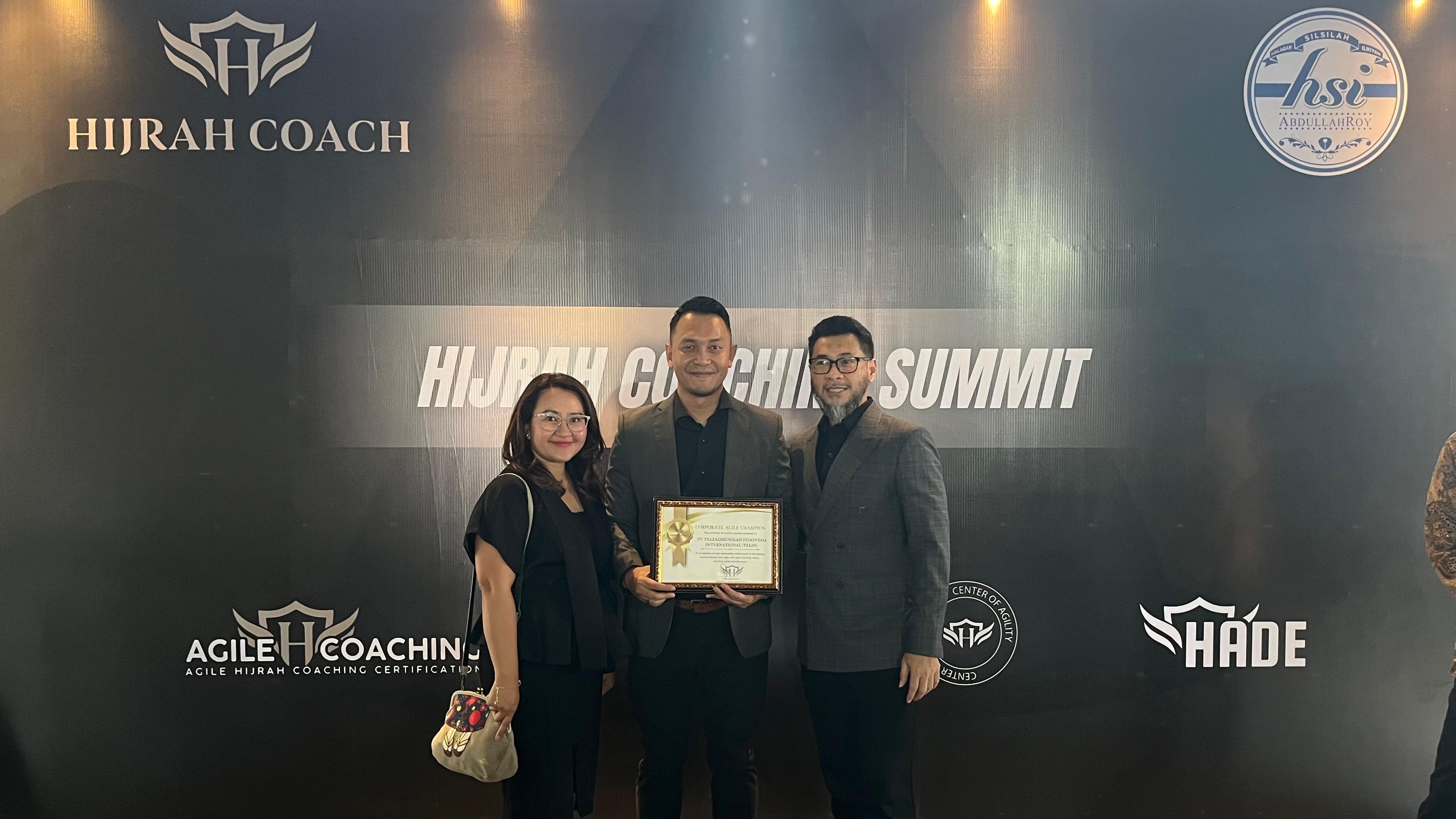 Telin Wins “Agile Coaching Champion” Award for Empowering Agile Talent and Driving Transformation